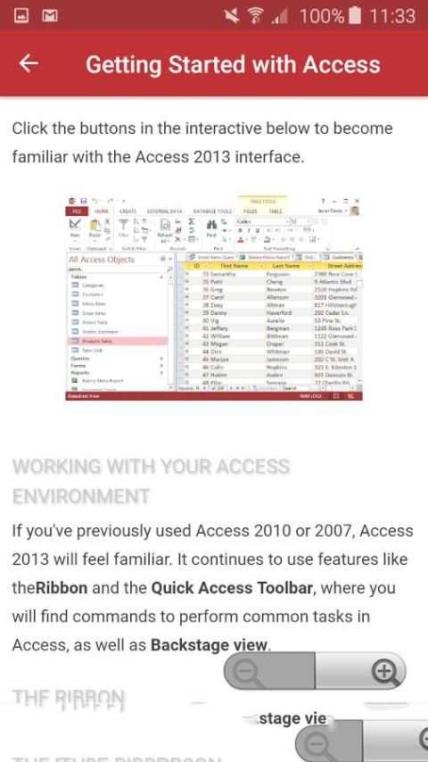 Learn MS Access Offline скриншот 4