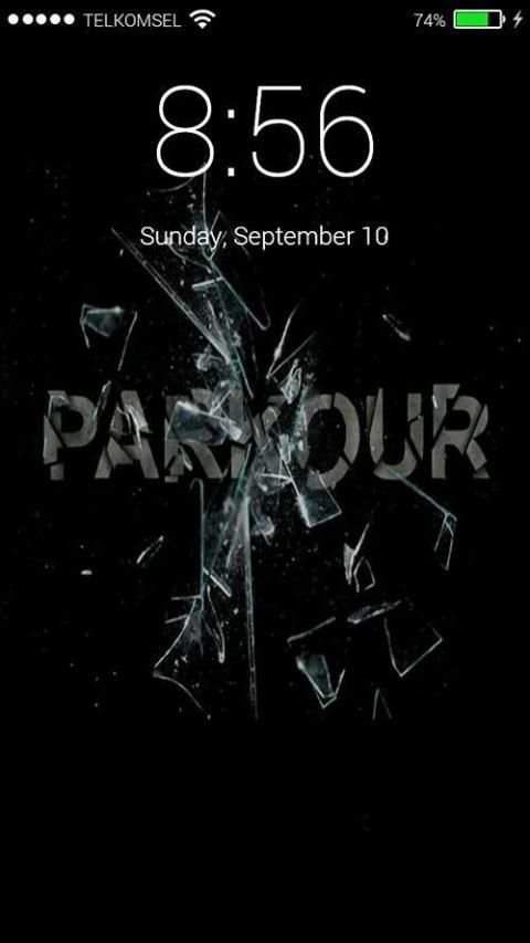 Parkour Lock Screen Background 2 تصوير الشاشة