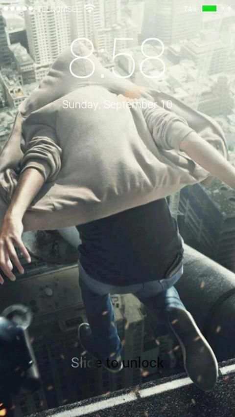 Parkour Lock Screen Background 4 تصوير الشاشة
