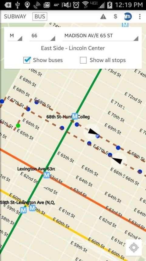 NYC Bus & Subway Live screenshot 11
