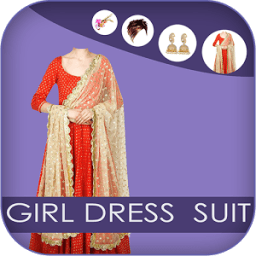 Girl Dress Suit Photo Editor أيقونة