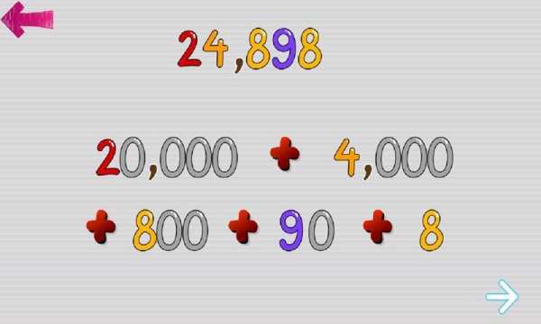 Kids Math Place Value скриншот 17