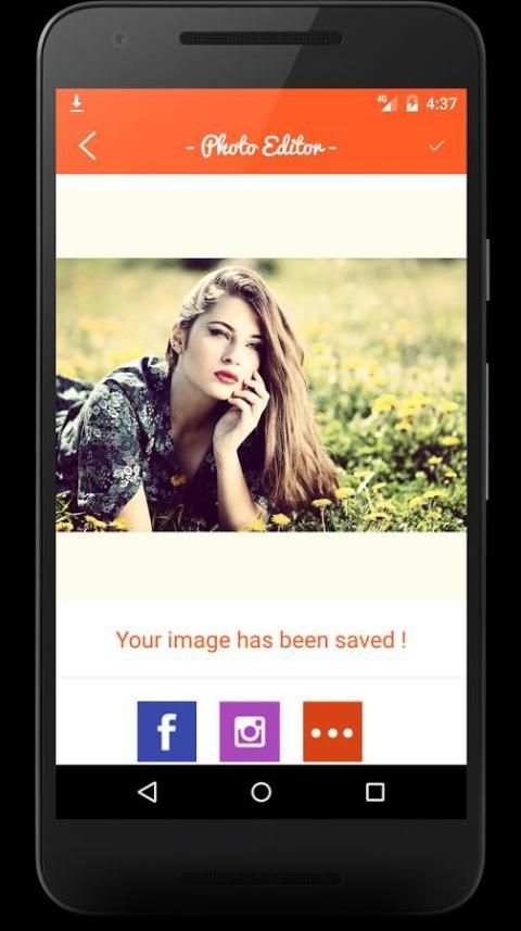 Photo Editor for iPhone screenshot 1