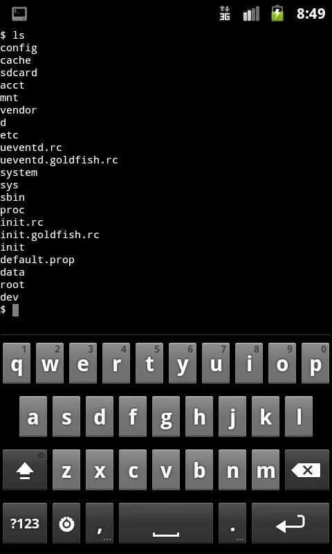 Terminal Emulator for Android скриншот 11
