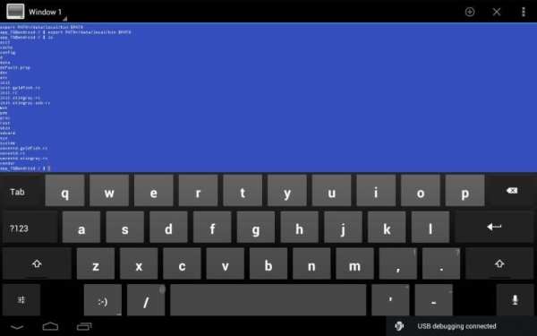 Terminal Emulator for Android 5 تصوير الشاشة