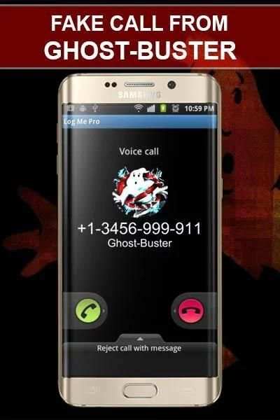 Fake Call from Ghost-Busters Team screenshot 3