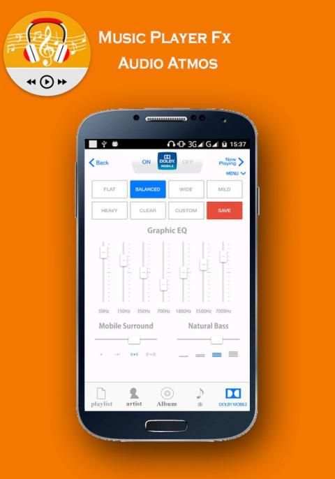 Surround Dolby atmos Music Player screenshot 2