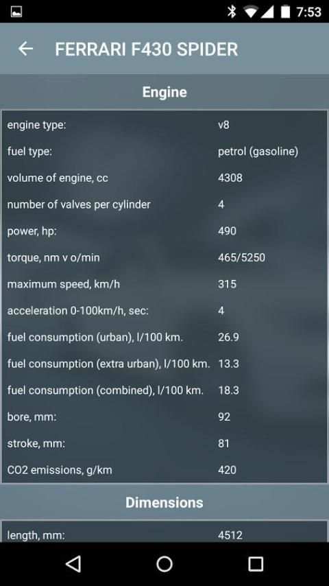 Car Data Expert 2 تصوير الشاشة