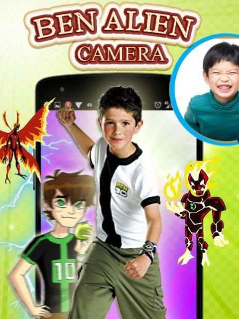 Ben Alien 10 Photo Editor screenshot 3