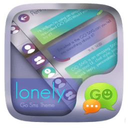 ikon GO SMS LONELY THEME