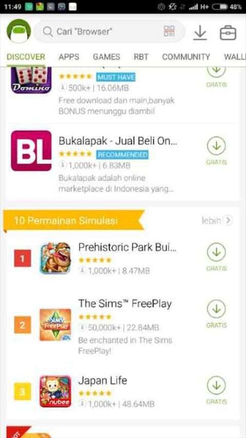 MoboMarket screenshot 3