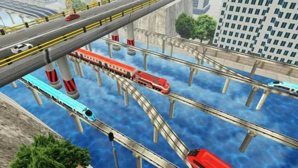 Real Train Games Driving Games screenshot 5