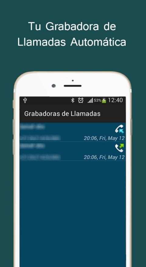 Grabador de Llamadas Gratis screenshot 4