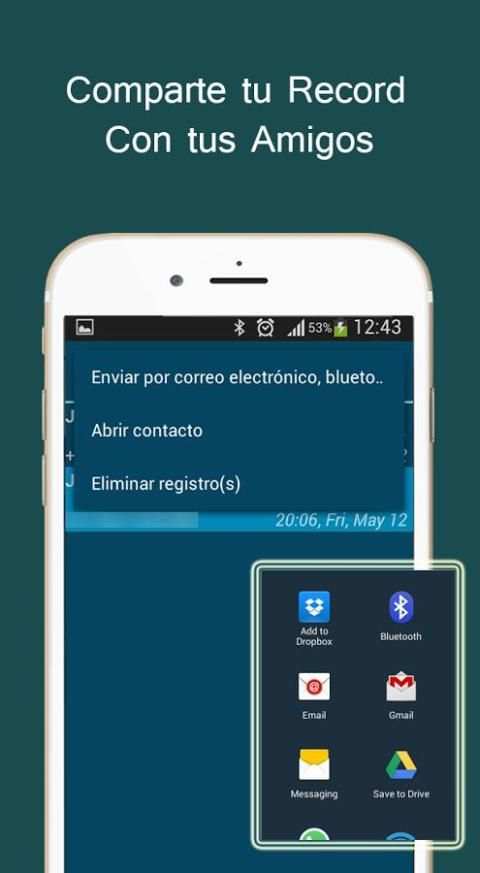Grabador de Llamadas Gratis screenshot 2