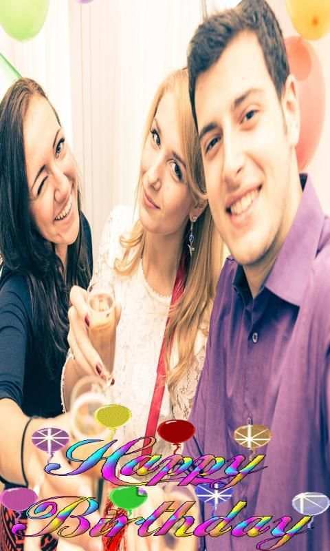 Happy Birthday DP Maker New 1 تصوير الشاشة