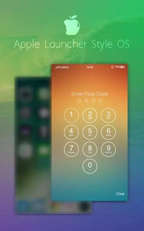 iLauncher OS 10 скриншот 1
