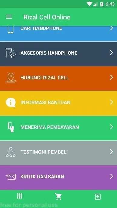 Rizal Cell Online screenshot 4