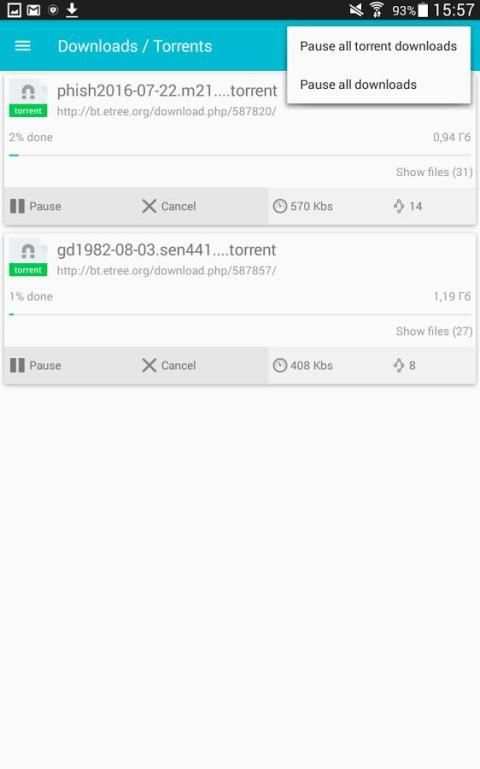 Super Download Manager 1 تصوير الشاشة
