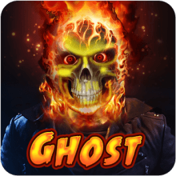 ikon Ghost Fire Skull Superhero Rider -Adventure Battle