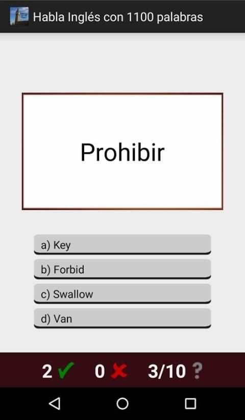 Habla Inglés con 1100 palabras screenshot 10