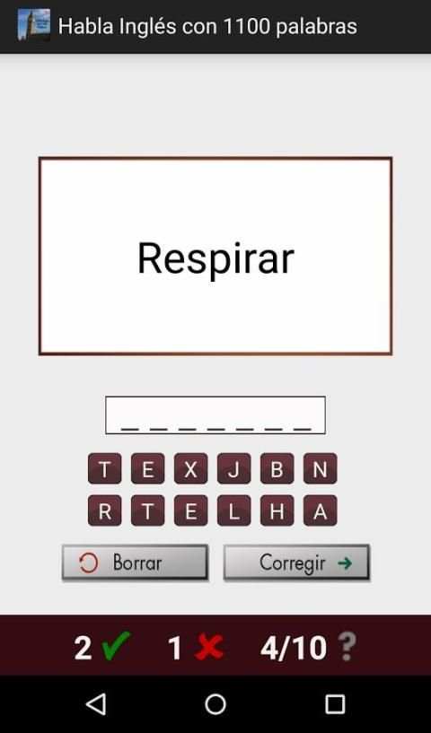 Habla Inglés con 1100 palabras screenshot 2