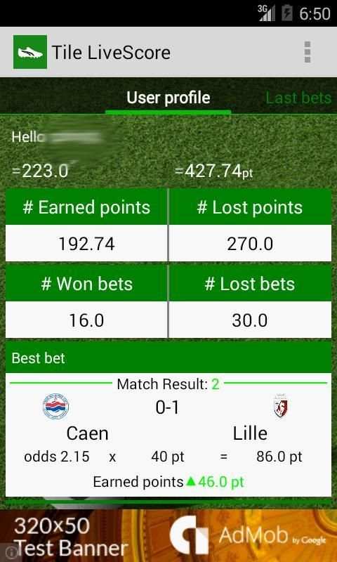 Tile LiveScore screenshot 5