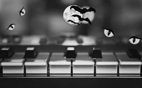 Halloween Songs : Piano Music Electronic Keyboard screenshot 1