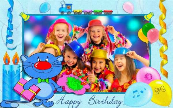 Birthday Photo Frame - Birthday Album New 2018 screenshot 1