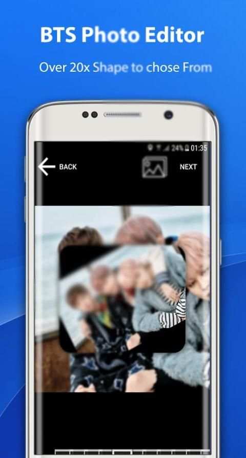 BTS Photo Editor -Fan Edition screenshot 3