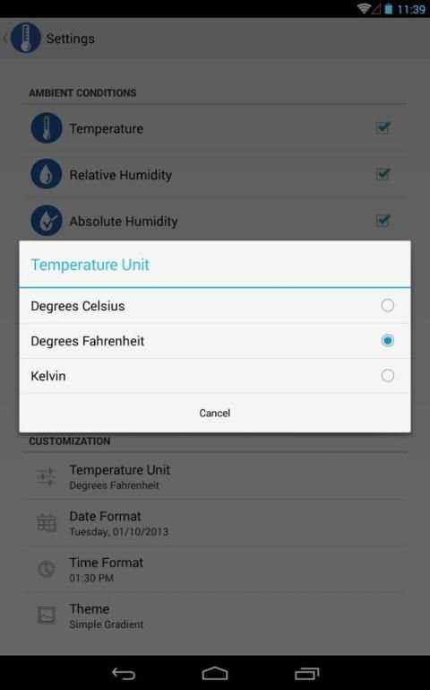 Thermometer Extended скриншот 5