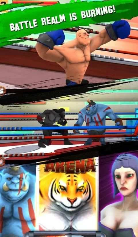 Ninja Tiger fighting 3D screenshot 3