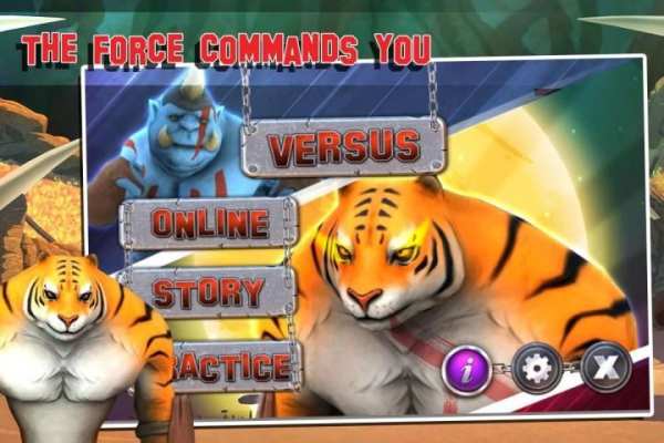 Ninja Tiger fighting 3D स्क्रीनशॉट 1