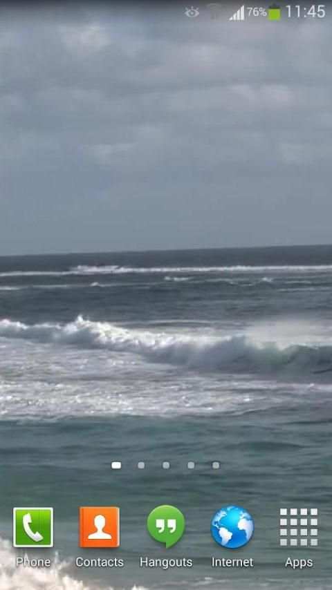 Ocean Waves Live Wallpaper 20 скриншот 4