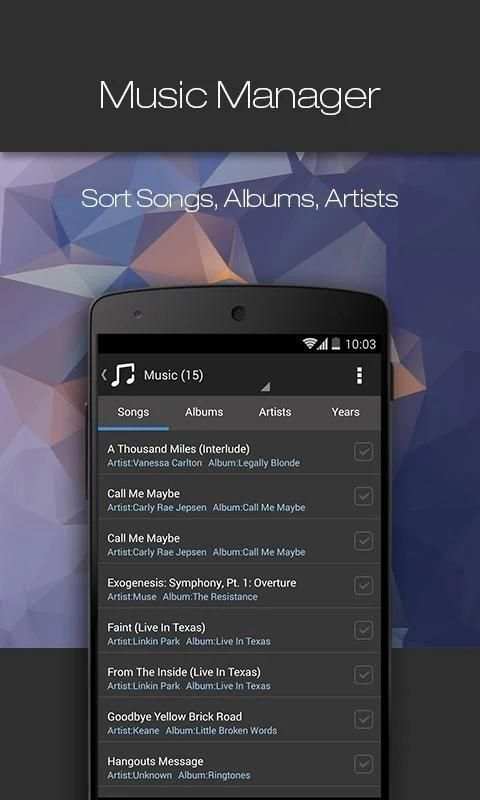 Tomi File Manager - Dark Theme screenshot 5