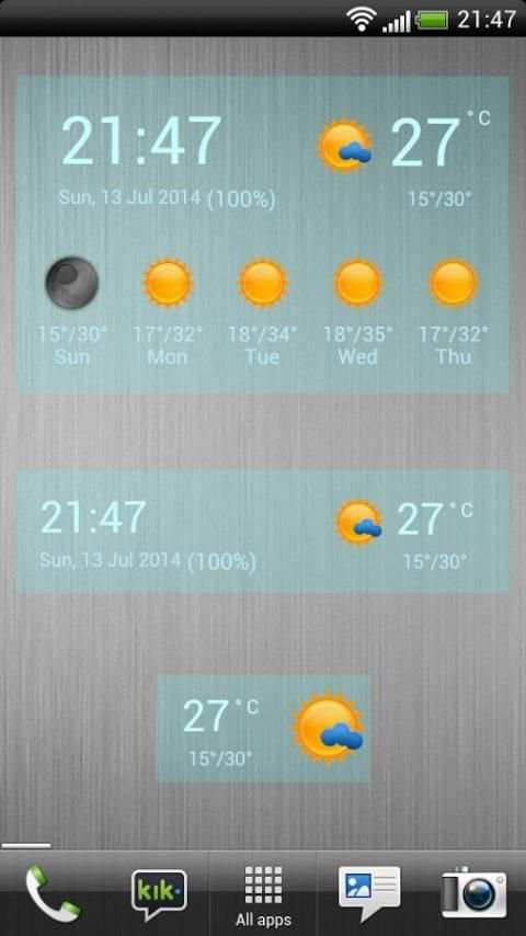World Weather - Weather Widget 6 تصوير الشاشة