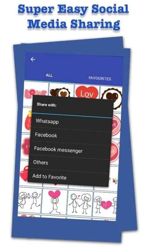 Stickers For Facebook скриншот 5
