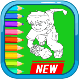 ikon Coloring Ben 10 Book