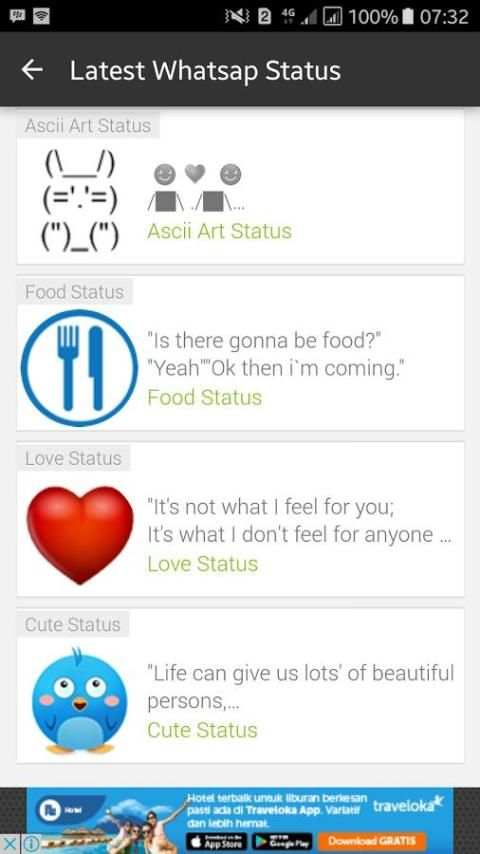 Latest Whatsap Status 2018 screenshot 7