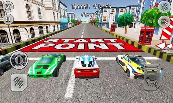 Real Sports Car Racing Games 1 تصوير الشاشة