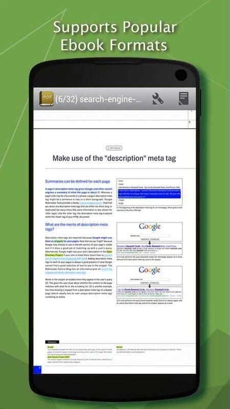 PDF Reader for Android скриншот 6