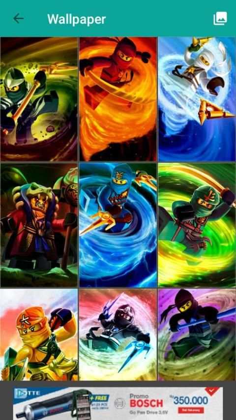 Lego Ninja Lock Screen screenshot 1