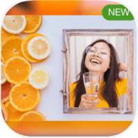 Orange Photo Frames HD