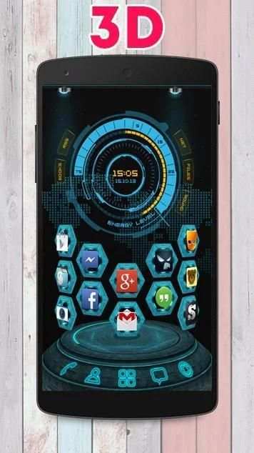 3D Crazy Launcher 3 تصوير الشاشة