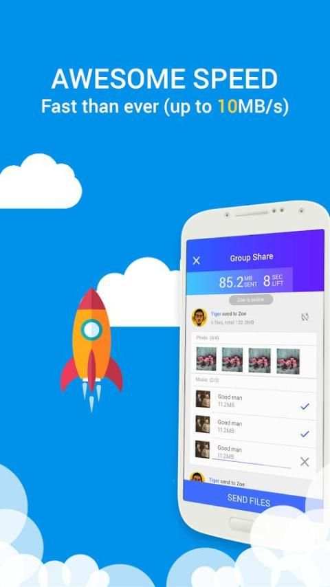XShare-File transfer & Share screenshot 2