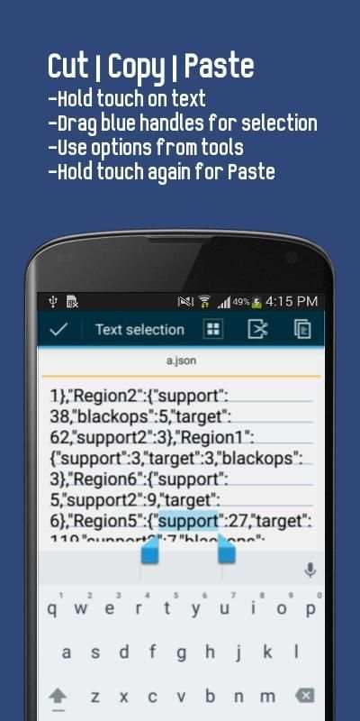 JSON Editor स्क्रीनशॉट 1