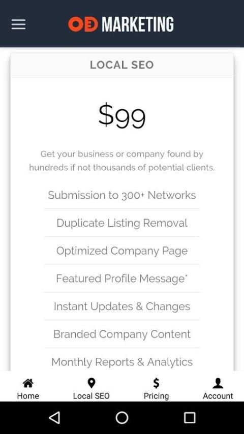 OD Marketing: Local SEO & Social Media Management screenshot 20