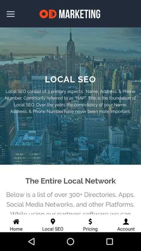 OD Marketing: Local SEO & Social Media Management screenshot 23