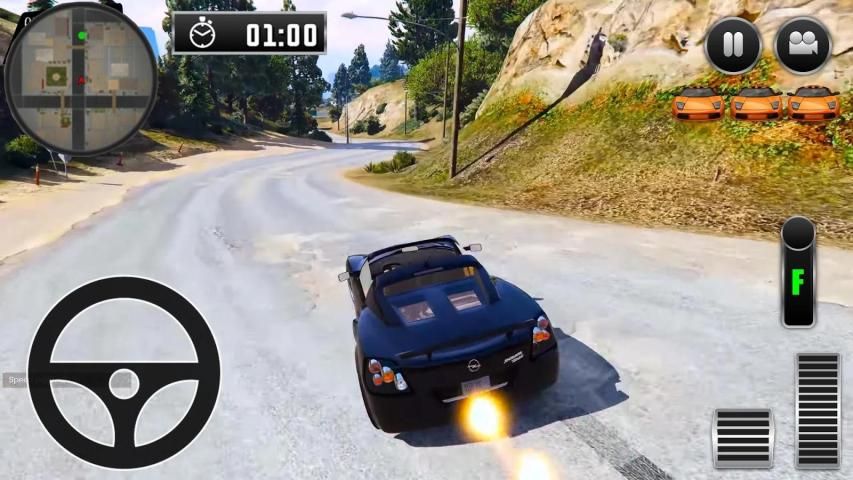 City Driving Opel Car Simulator скриншот 1