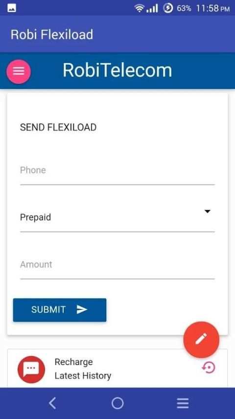 Robi Flexiload 2 تصوير الشاشة