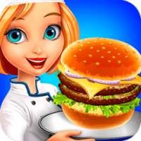 Food Street Kitchen - Cooking Game